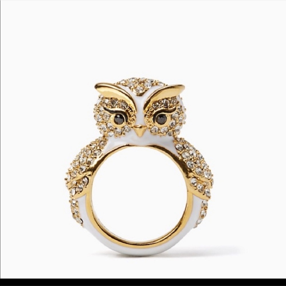 Kate spade owl ring